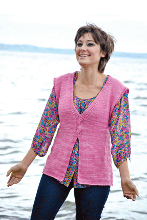 HiKoo Knits and Addi Kits Sweepstakes winding-roads-vest